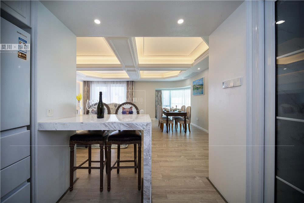 皇御苑美式風格吧臺裝修實景圖 皇御苑美式風格吧臺裝修實景圖