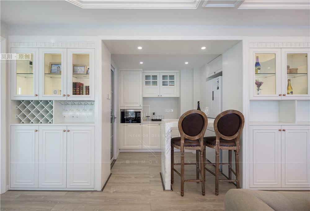 皇御苑美式風格吧臺裝修實景圖 皇御苑美式風格吧臺裝修實景圖