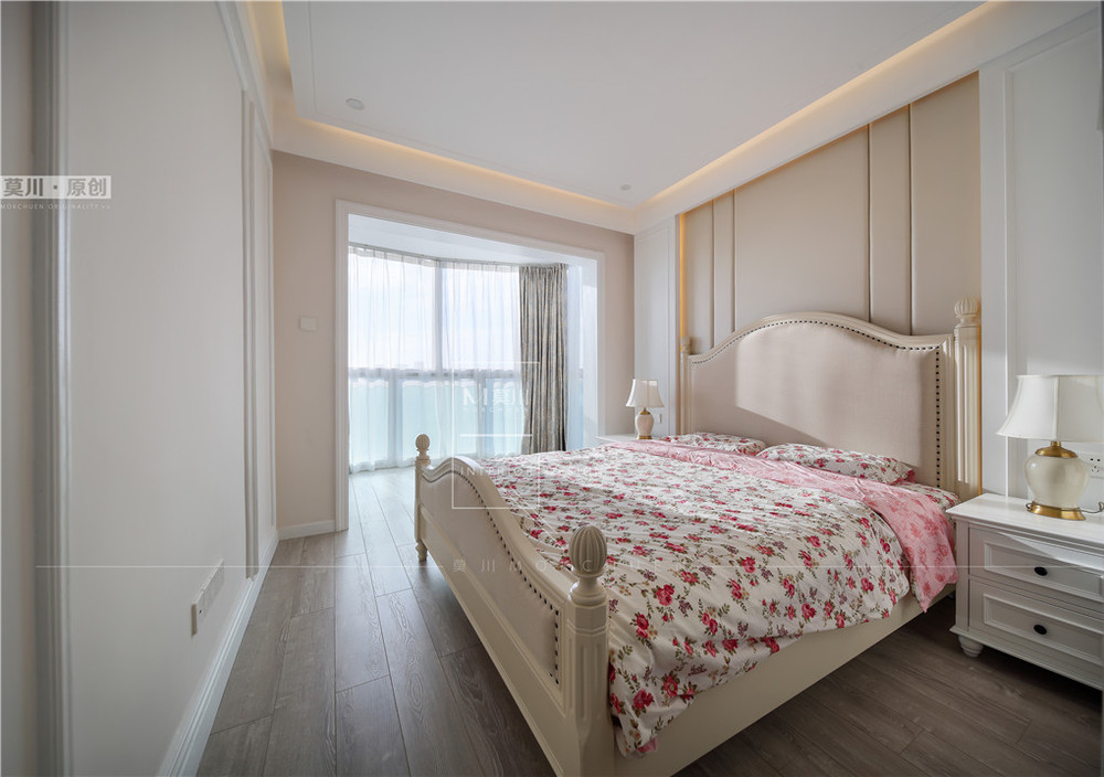皇御苑美式風格主臥裝修實景圖 皇御苑美式風格主臥裝修實景圖