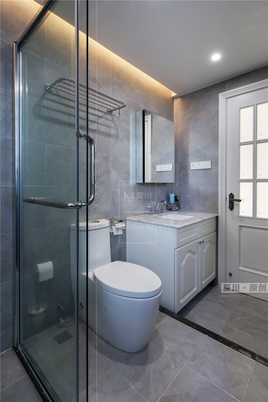 皇御苑美式風格主衛(wèi)裝修實景圖 皇御苑美式風格主衛(wèi)裝修實景圖