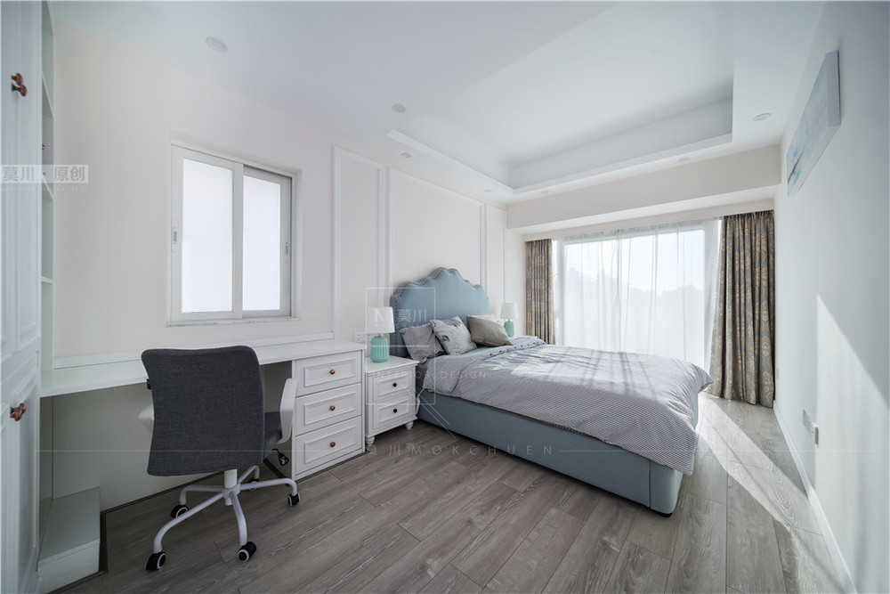 皇御苑美式風格次臥裝修實景圖 皇御苑美式風格次臥裝修實景圖