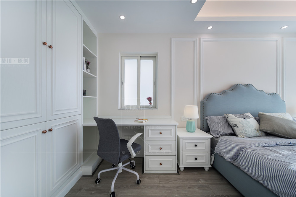 皇御苑美式風格次臥裝修實景圖 皇御苑美式風格次臥裝修實景圖