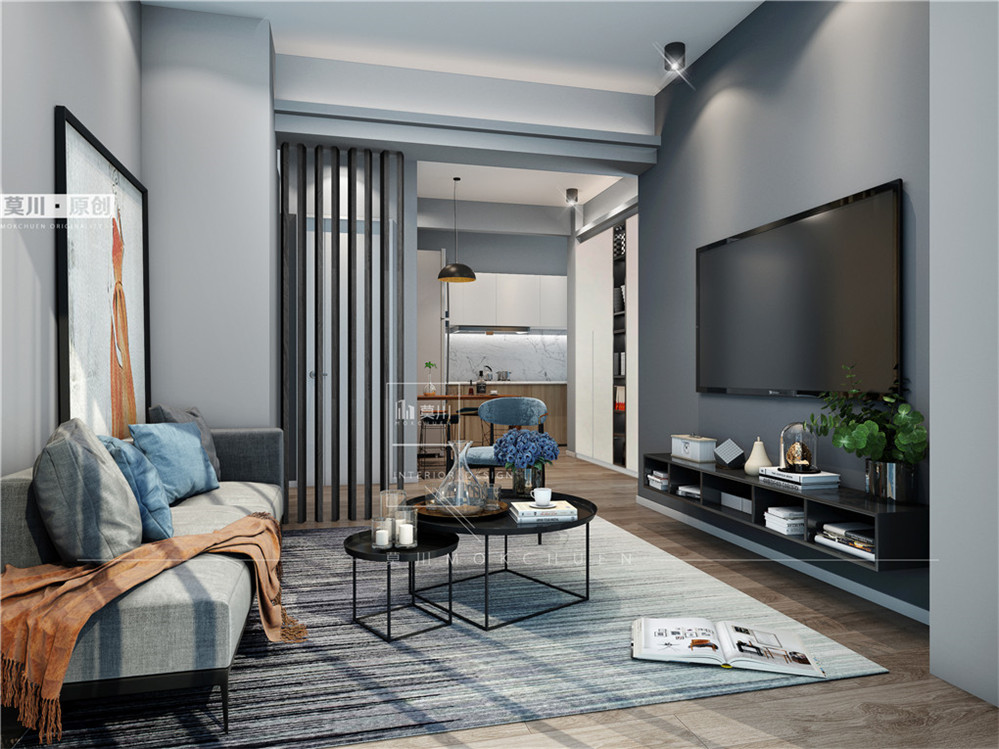 白金假日公寓客廳裝修效果圖 白金假日公寓客廳裝修效果圖