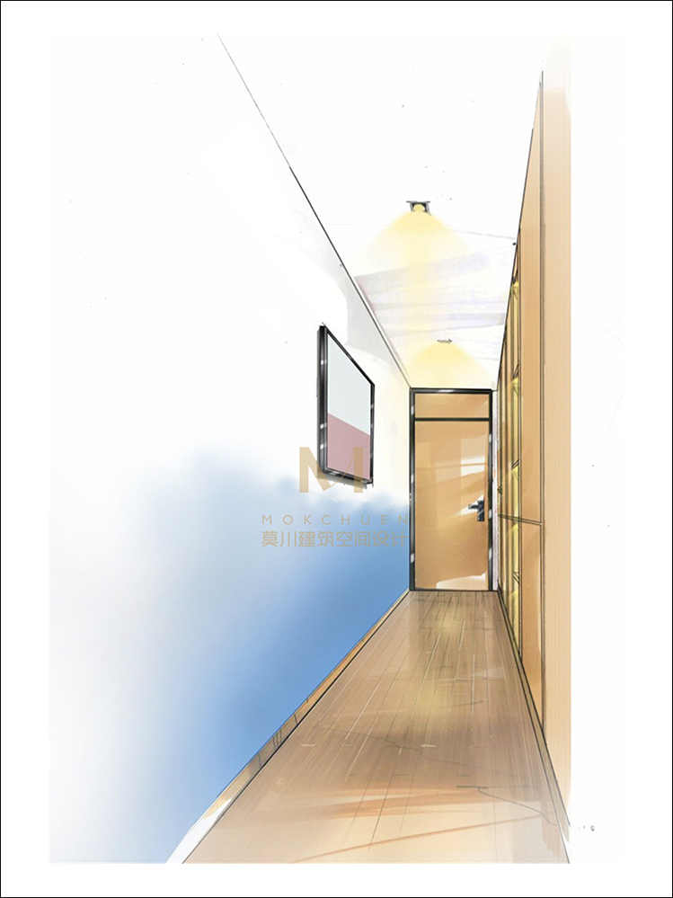 益田假日府邸北歐風格玄關裝修效果圖 益田假日府邸北歐風格玄關裝修效果圖