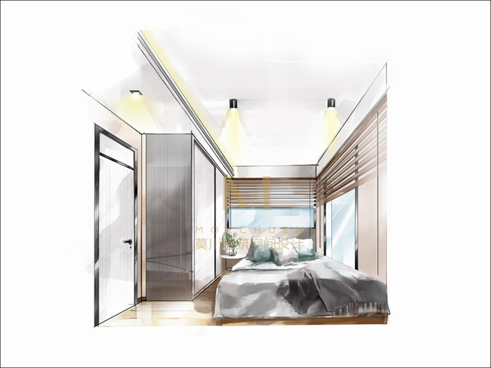 益田假日府邸北歐風格臥室裝修效果圖 益田假日府邸北歐風格臥室裝修效果圖