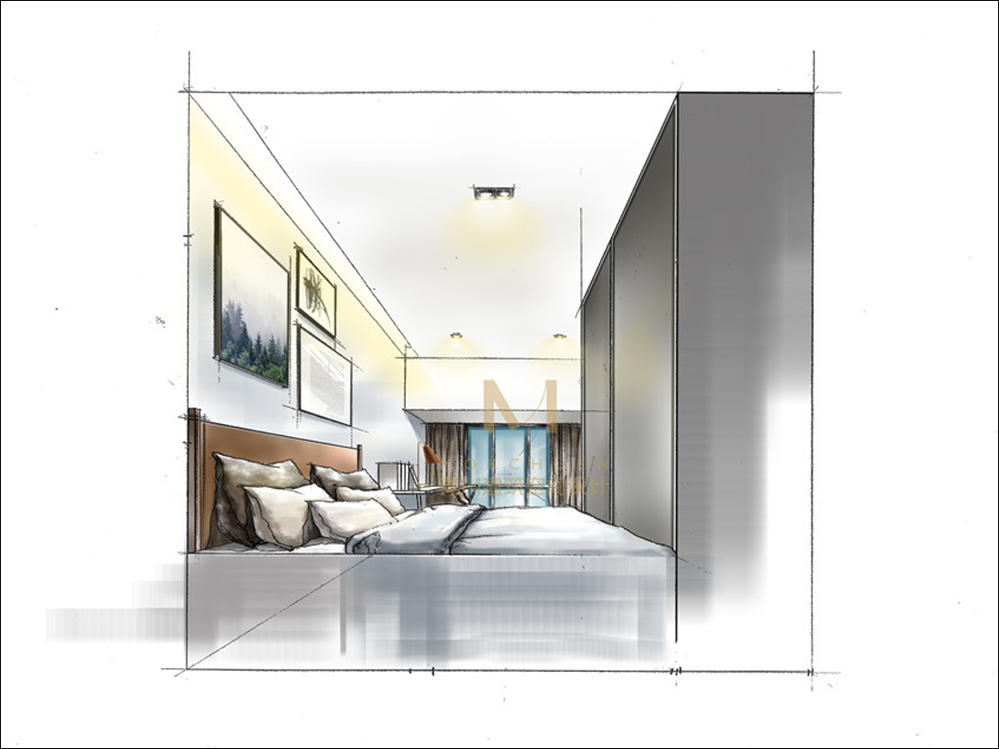 花樣年花鄉(xiāng)北歐風格臥室裝修效果圖 花樣年花鄉(xiāng)北歐風格臥室裝修效果圖