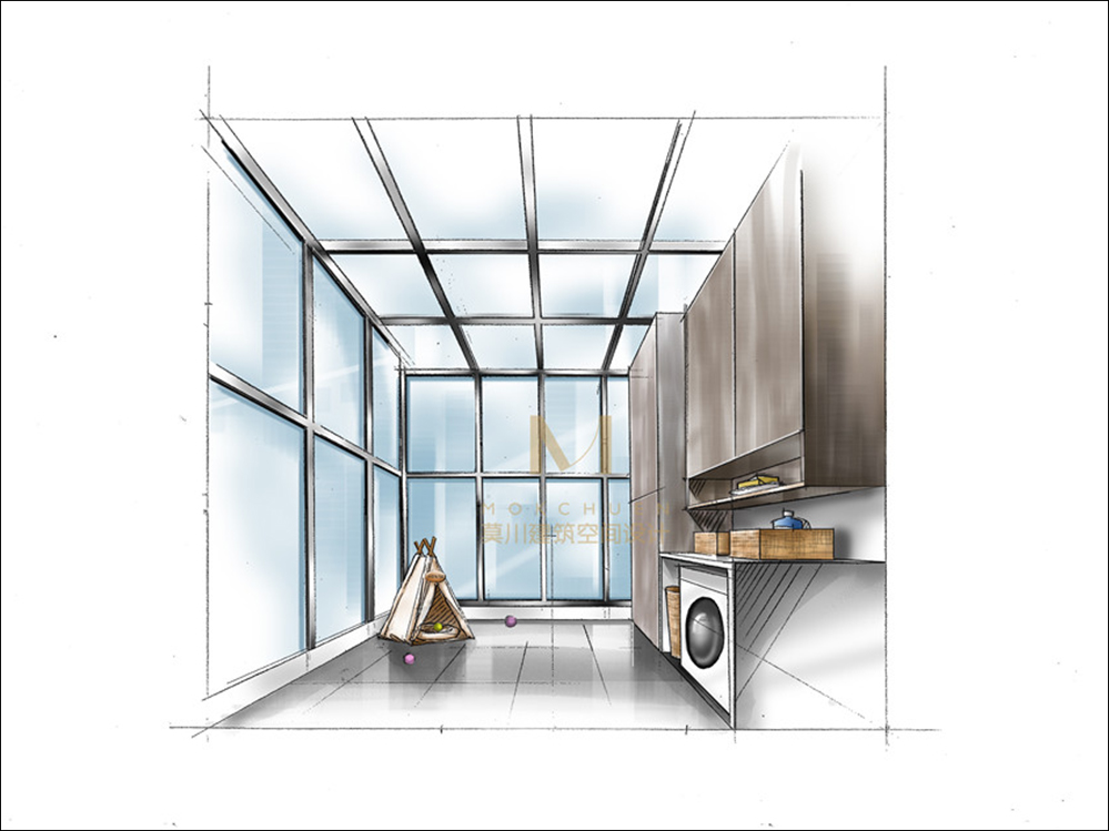 花樣年花鄉(xiāng)北歐風格陽臺裝修效果圖 花樣年花鄉(xiāng)北歐風格陽臺裝修效果圖