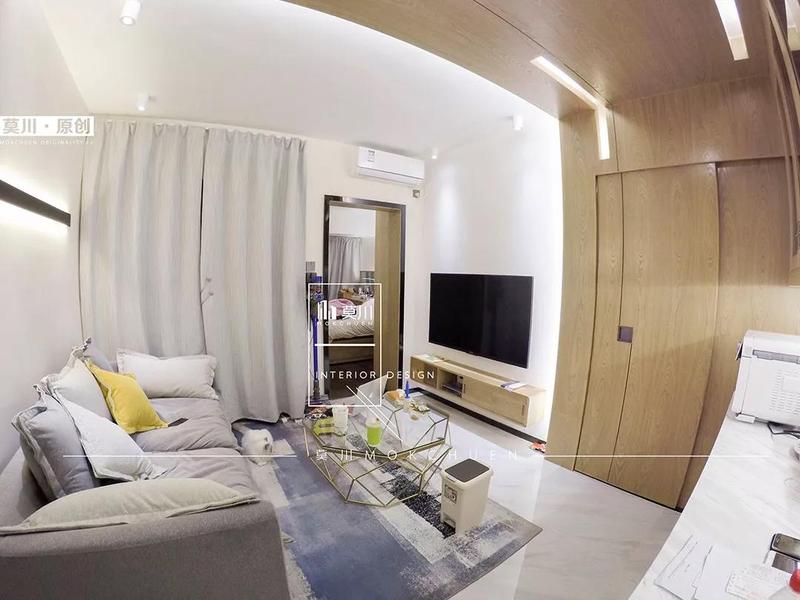 尚書苑客廳完工后實(shí)景圖電視背景墻區(qū)域 尚書苑客廳完工后實(shí)景圖電視背景墻區(qū)域