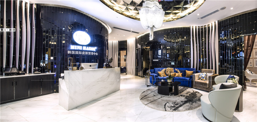 美容會(huì)所大廳實(shí)景圖