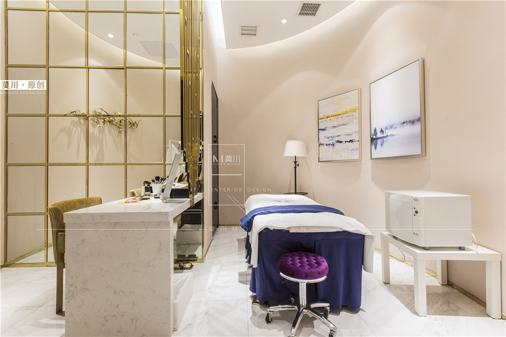 美容院美甲區(qū)裝修效果圖