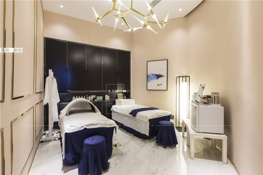 美容院美甲區(qū)裝修效果圖