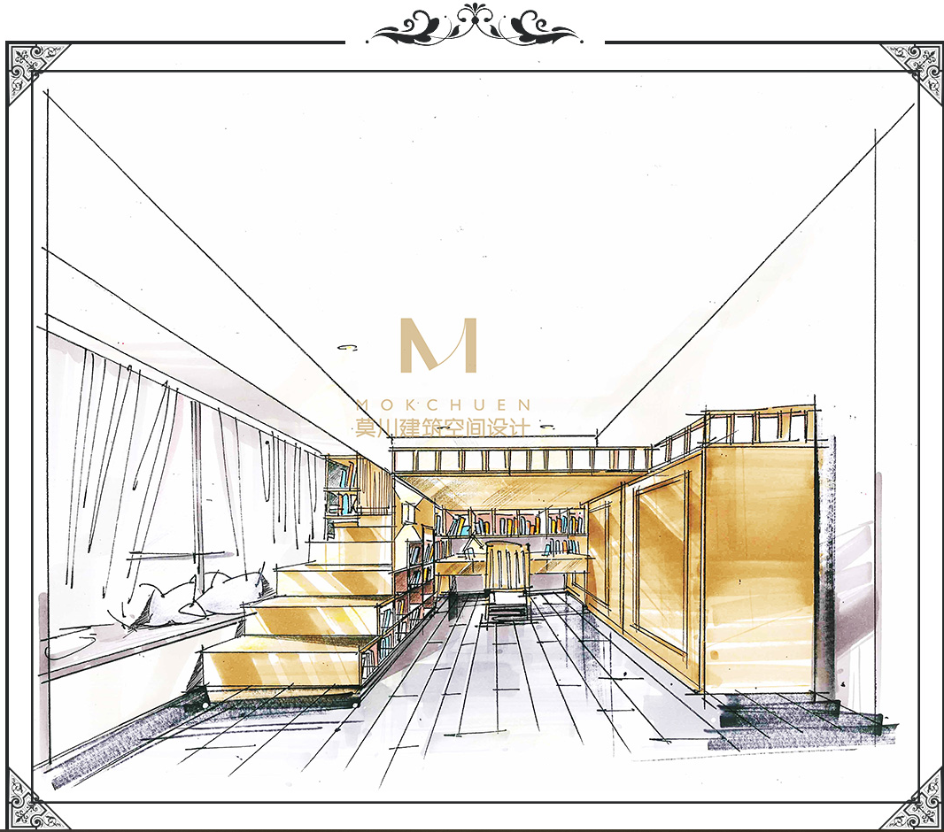 歐式恒立聽海小孩房