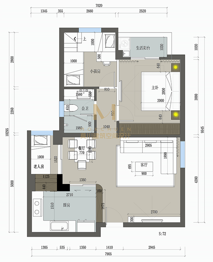 簡約碧波閣戶型圖