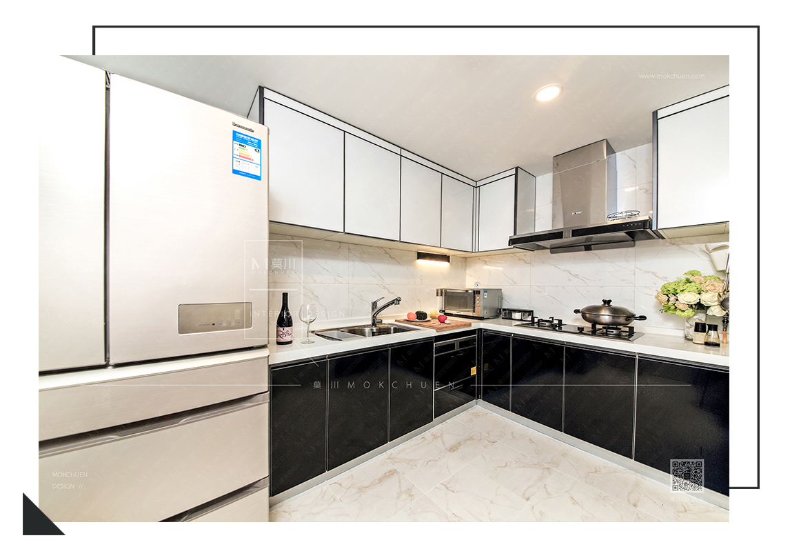 簡約碧波閣廚房