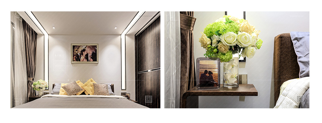 簡約碧波閣主臥