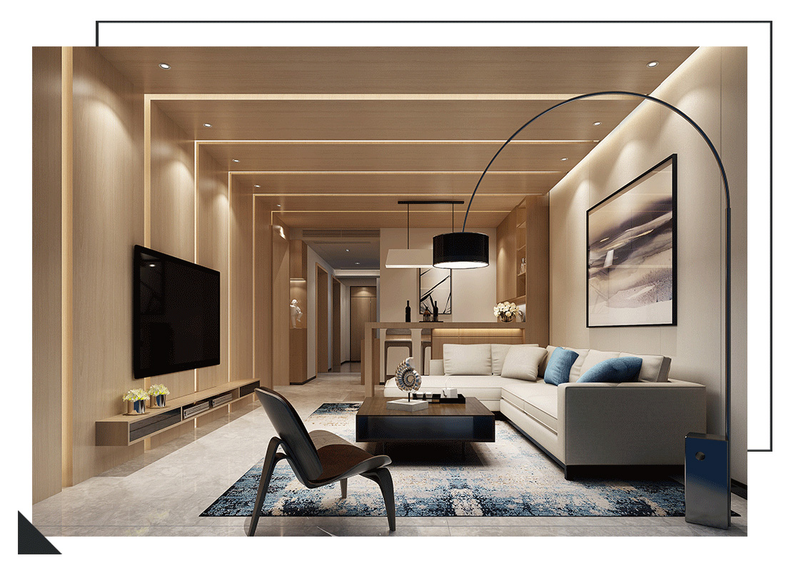 簡約大康福盈門客廳 簡約大康福盈門客廳