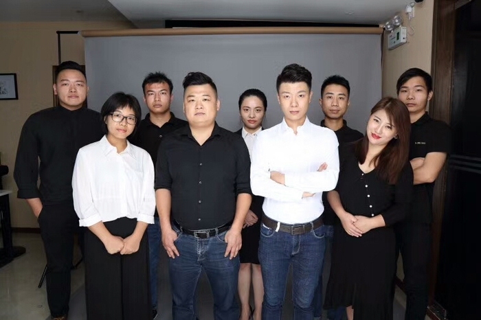 莫川業(yè)務(wù)部的合照