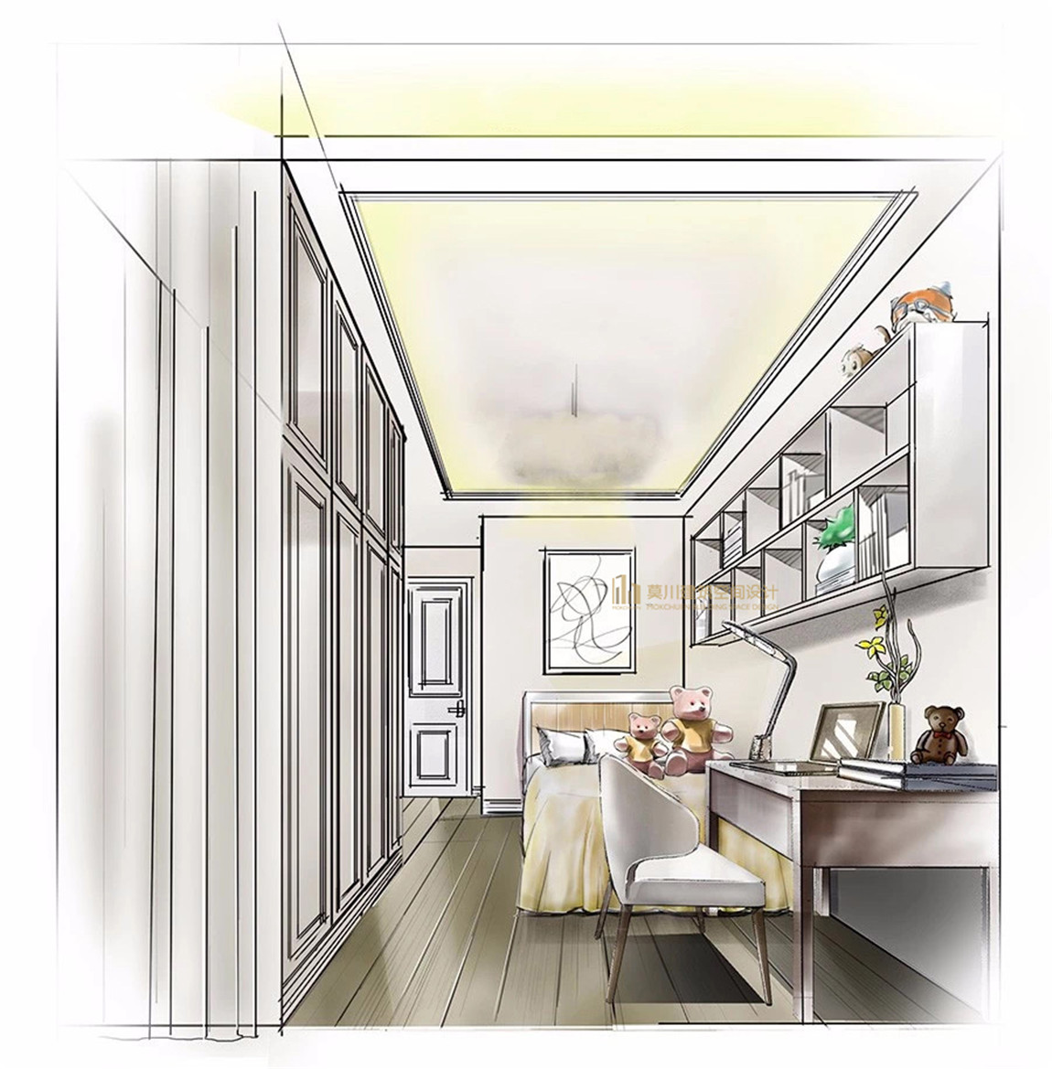 兒童房手繪彩圖.jpg 兒童房手繪彩圖.jpg