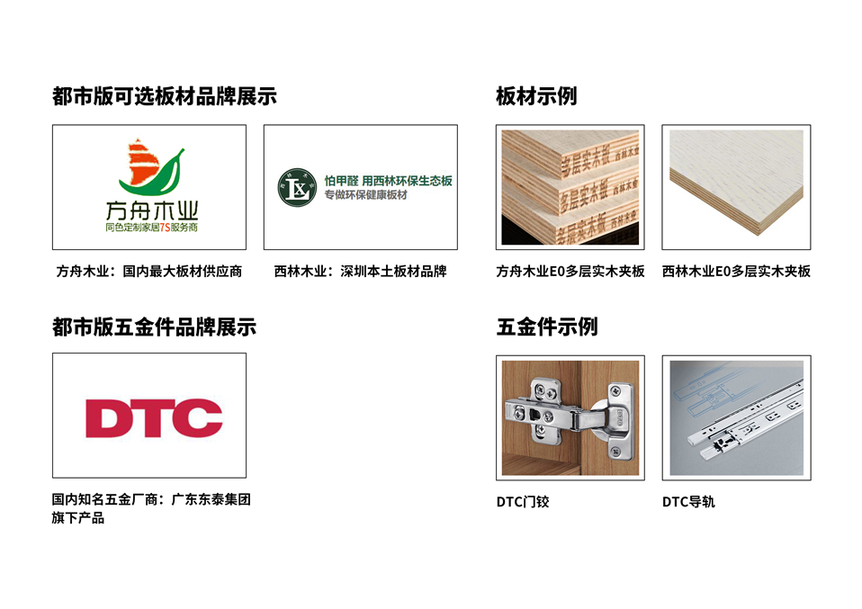 德森柜體都市版可選板材 德森柜體都市版可選板材