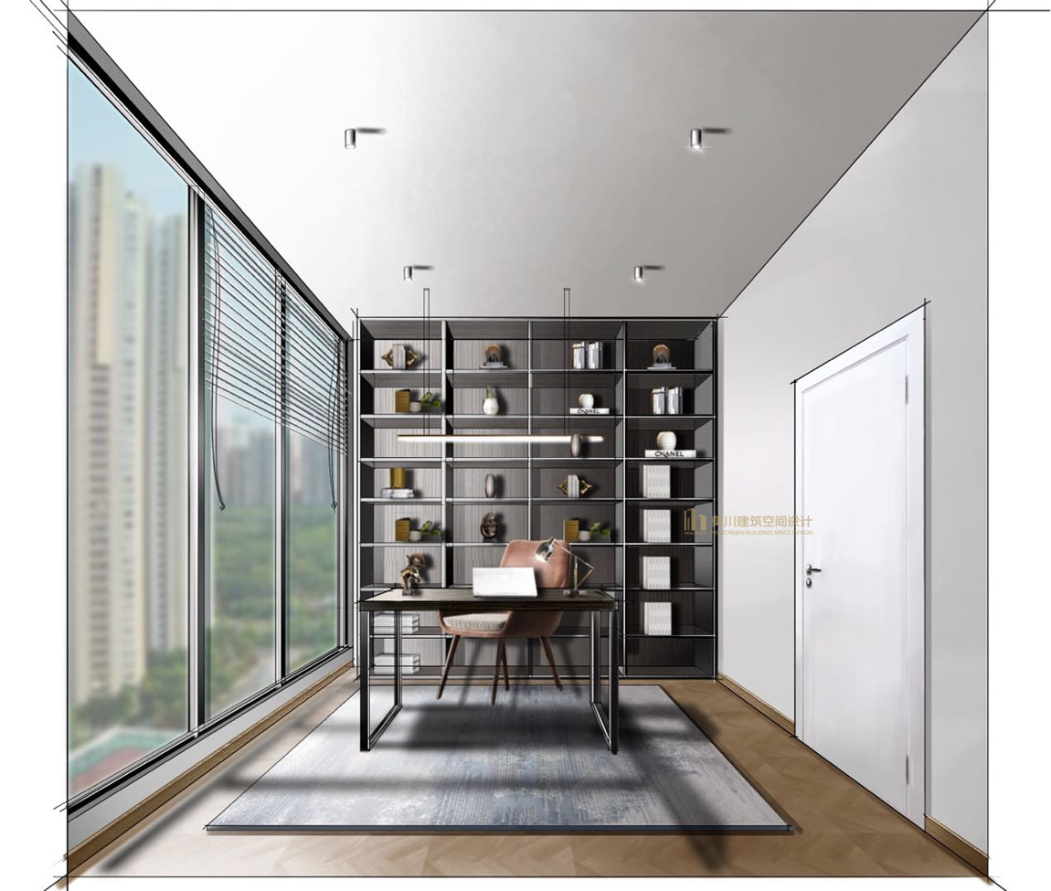 書房手繪效果圖.jpg 書房手繪效果圖.jpg