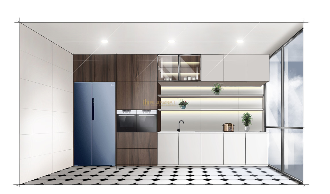 西廚手繪效果.jpg 西廚手繪效果.jpg