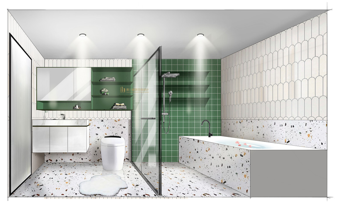 衛(wèi)生間手繪效果圖.jpg 衛(wèi)生間手繪效果圖.jpg