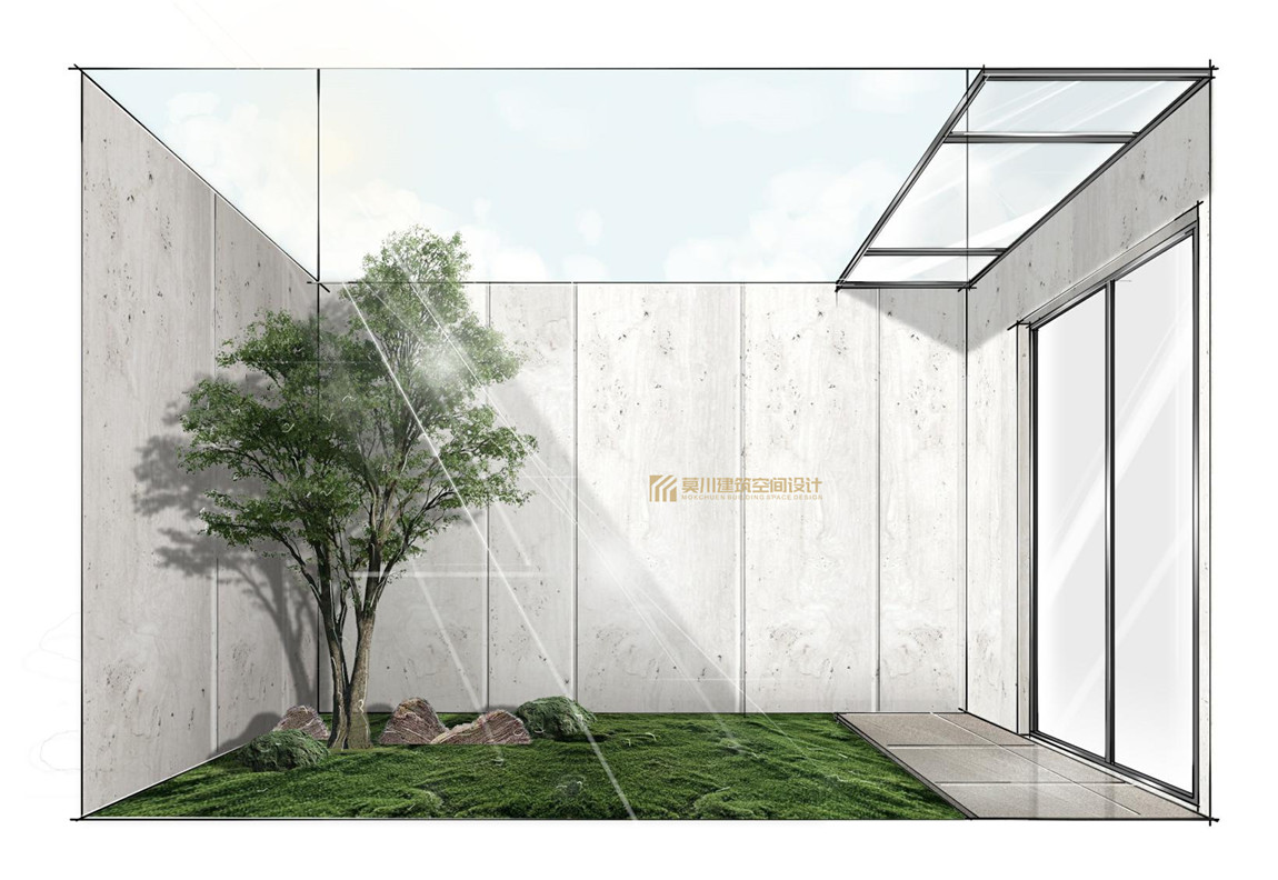 負(fù)一層休閑區(qū)采光井.jpg 負(fù)一層休閑區(qū)采光井.jpg